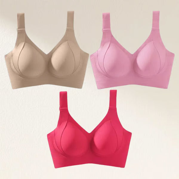 🎁Buy 1 Get 3 Packs🔥Super Firming Wire-Free Bra All-Day Comfort No More Sagging (3-Pack Value Set)