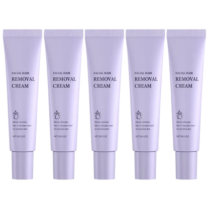Gentle and Painless Facial Hair Removal Cream