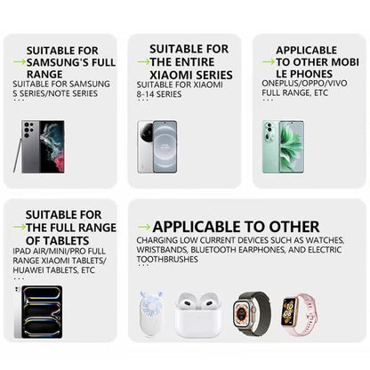 🎁✨3 in 1 Charger Retractable 80W MAX Fast