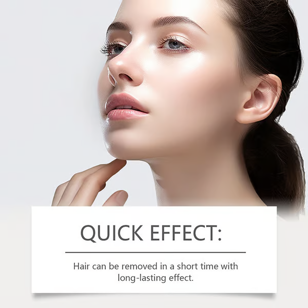 Gentle and Painless Facial Hair Removal Cream