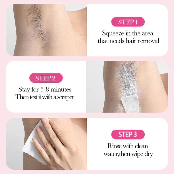 🎁LAST DAY-BUY 1 GET 1 FREE🎁Flawless & Gentle Hair Removal Cream